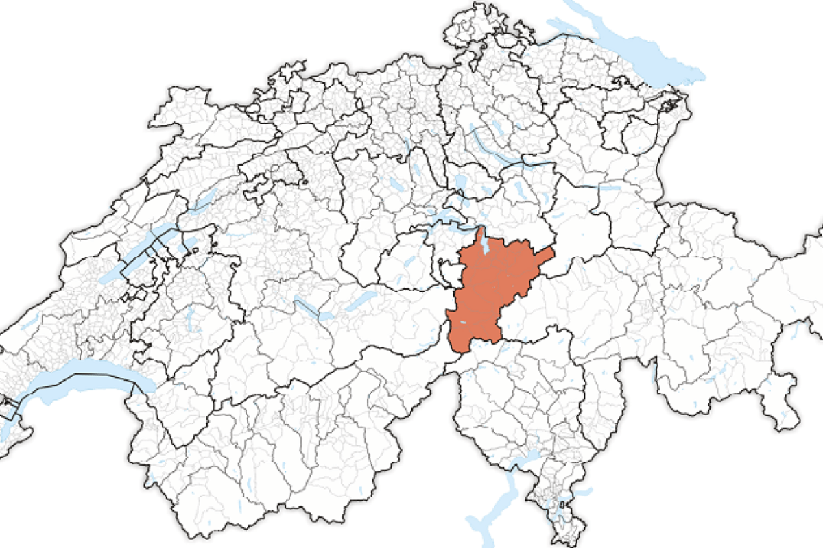 Karte Uri