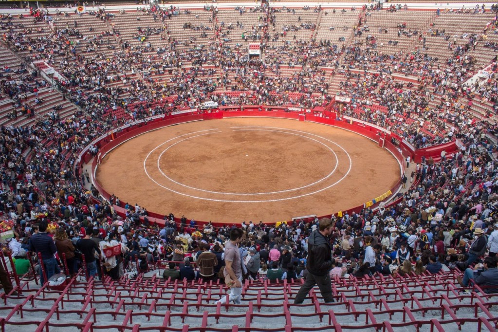 Arène de corrida à Mexico