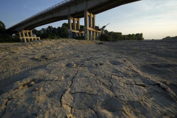 Italy: The longest river is drying up
