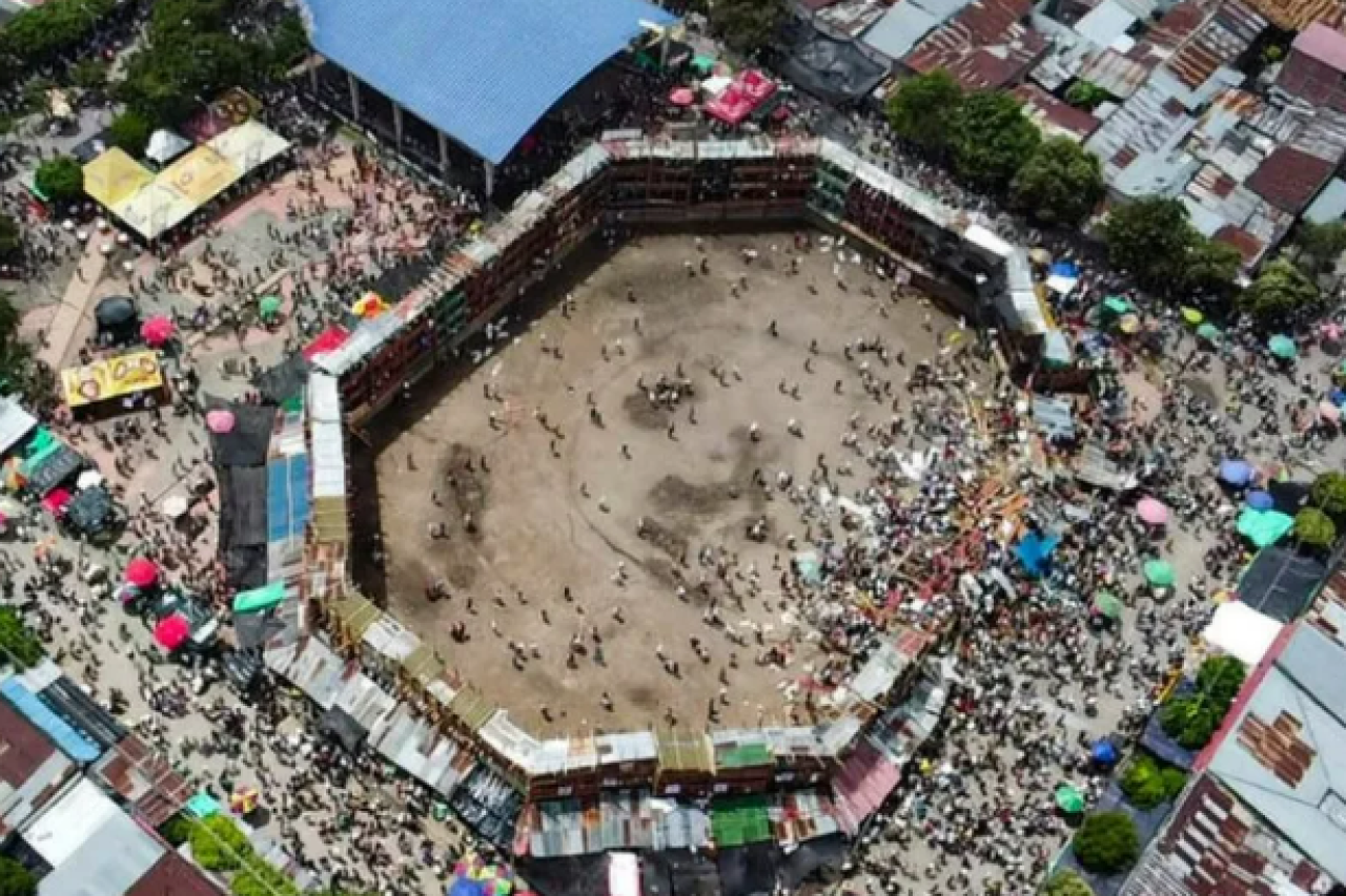 Kolumbien: Tote nach Einsturz von Stierkampfarena