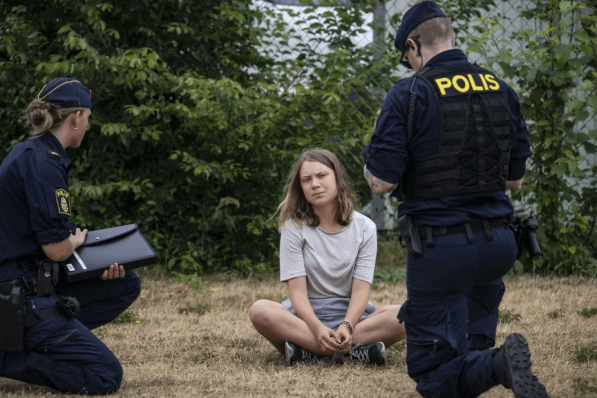 Greta Thunberg muss sich vor Gericht wegen Ungehorsams verantworten