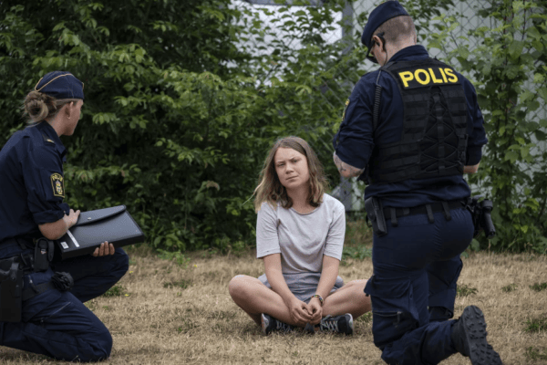 Greta Thunberg wegen Ungehorsams vor Gericht