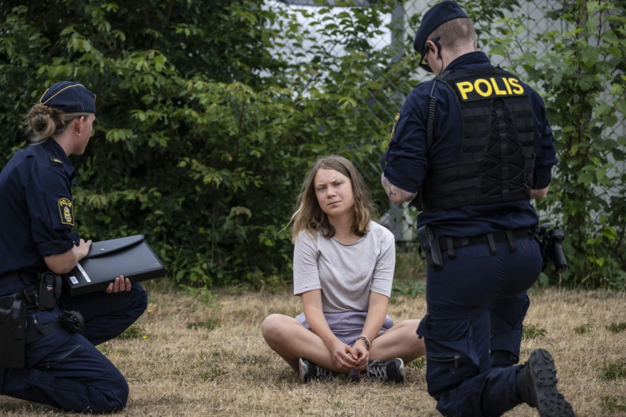 Greta Thunberg muss sich vor Gericht wegen Ungehorsams verantworten