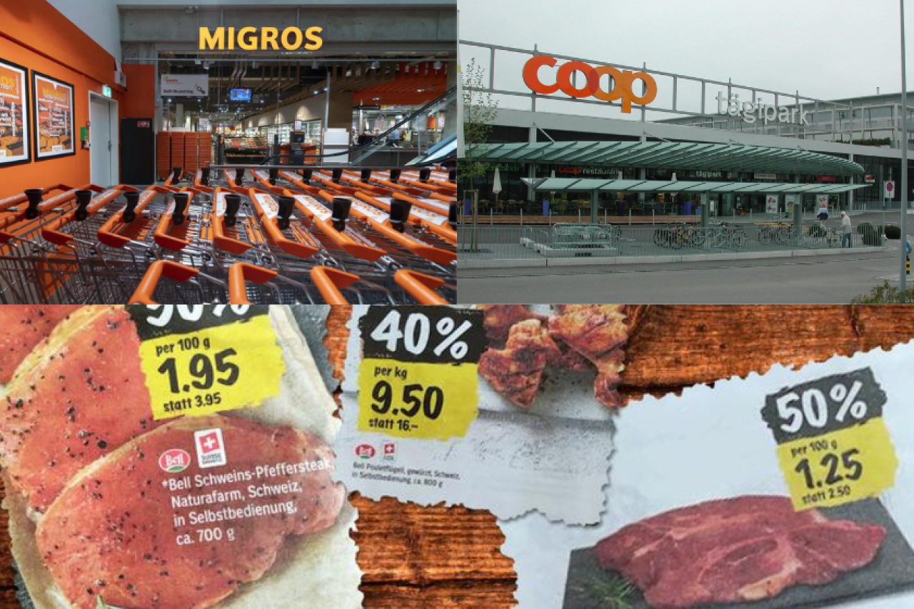 Werbestopp für Fleisch bei Migros und Coop