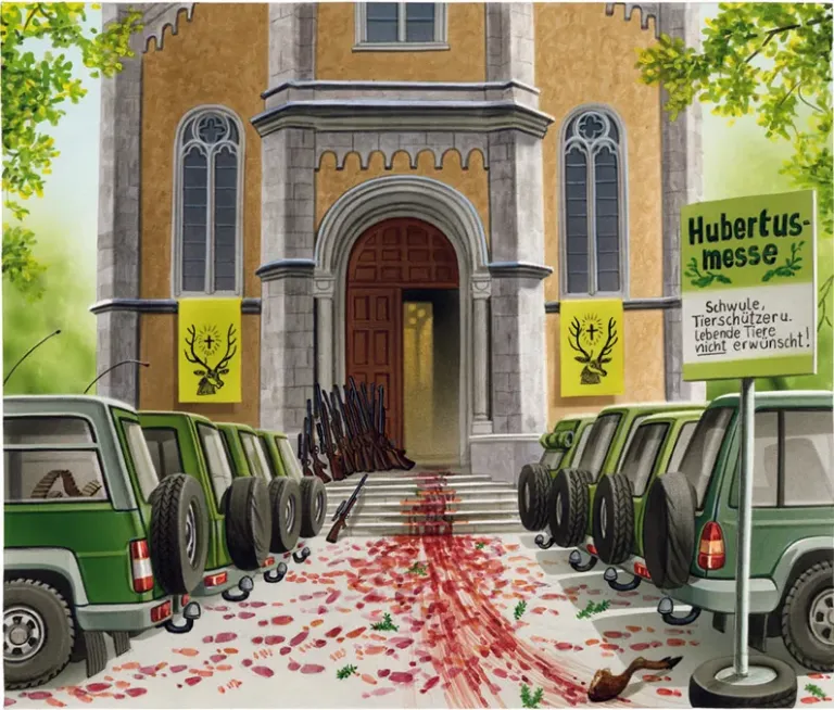 Messe de saint Hubert