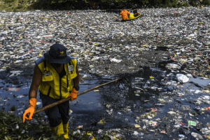 Citarum Flussverschmutzung