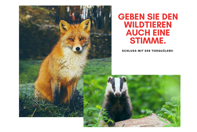 Diamo voce anche alla fauna selvatica.