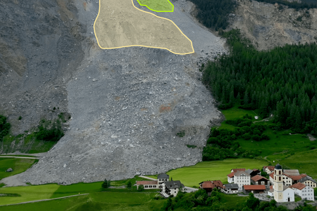 Geophysikalische Gefahren in Brienz: Das Risiko von Bergstürzen verstehen