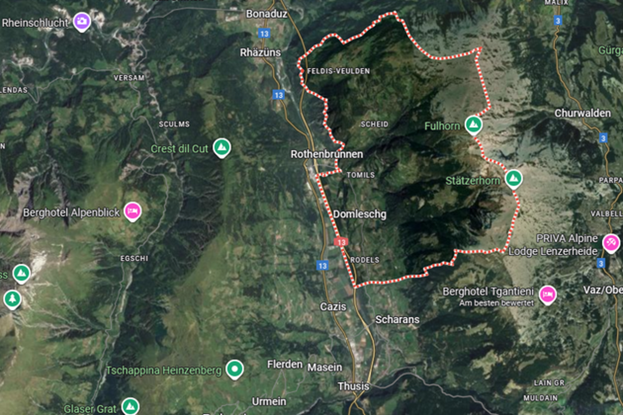 Werden in Graubünden Wildtiere mit Helikoptern vom Berg ins Tal getrieben?