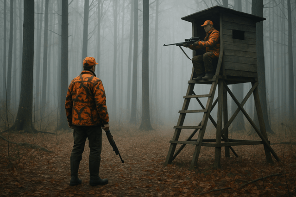Risiko Wald Was Gemeinschaftsjagden anrichten
