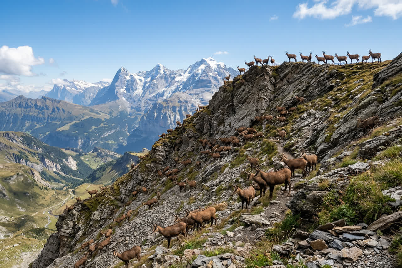 Wie viele Wildtiere werden jährlich in der Schweiz geschossen