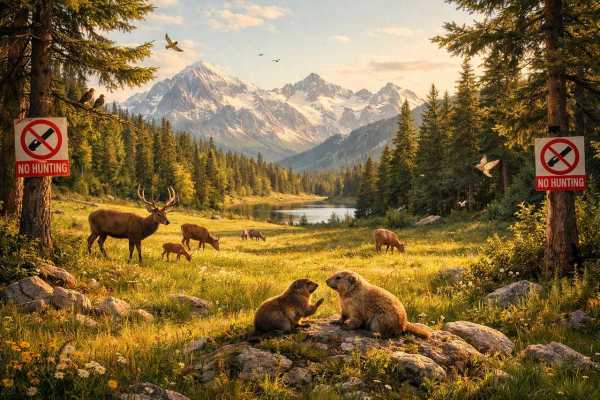 Was sind jagdfreie Zonen und was bringen sie?