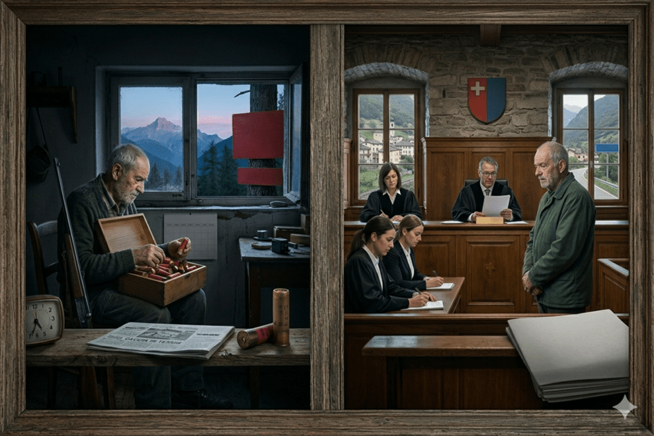 Chasseur de loisir du Tessin condamné pour braconnage Silencieux, lunette thermique et pièges illégaux