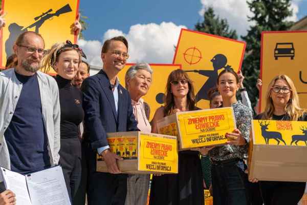 Polen: 204’000 Unterschriften gegen die Hobby-Jagd, Parlament muss über Reform beraten